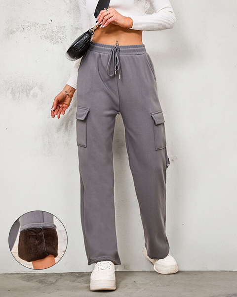 Royalfashion Zateplené dámske bojové nohavice