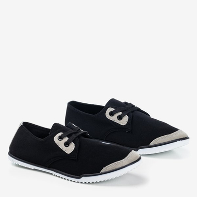 Černé sportovní tenisky s vložkami Zella - Obuv 1