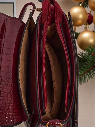 Majhna ženska torbica iz eko usnja Tesic