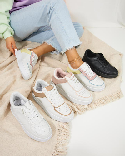 Bielo - ružová dámska športová obuv Sney - Footwear