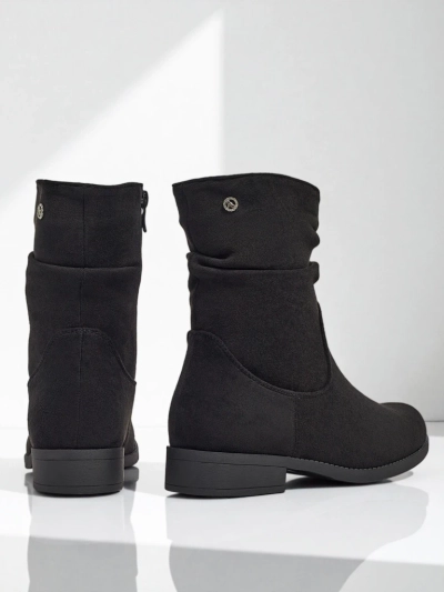 Visoki ženski gležnarji iz eko semiša Norvia