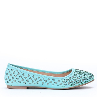 Baleriny w kolorze morskim Seah- Obuwie