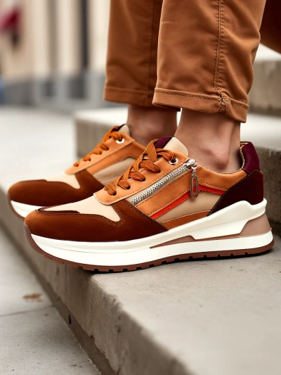 Royalfashion Dámske športové topánky s hidden wedge Bessase