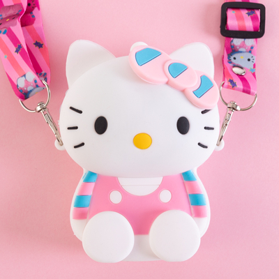 Biela malá mačiatková kabelka - Kabelky