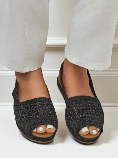 Dámske sandále, dámske espadrilky so štrasovými kamienkami Belle Sparkle
