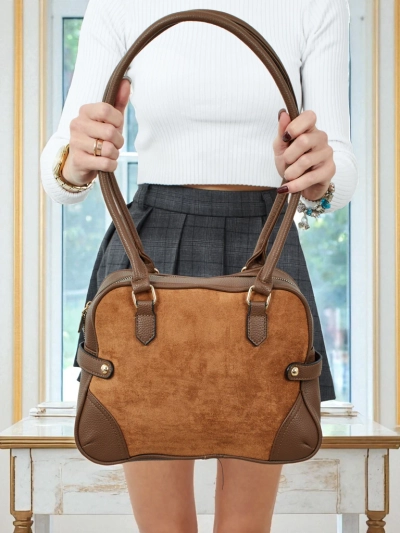 Ženska shopper torbica Erelle iz eko usnja