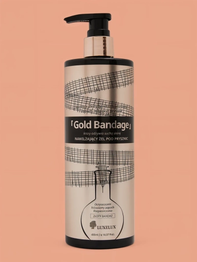 Luxelux Zlatý obväz telový umývací gél 400 ml
