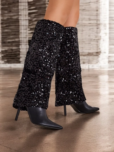 Royalfashion Dámske topánky na vysokom opätku s žirkónmi Endove