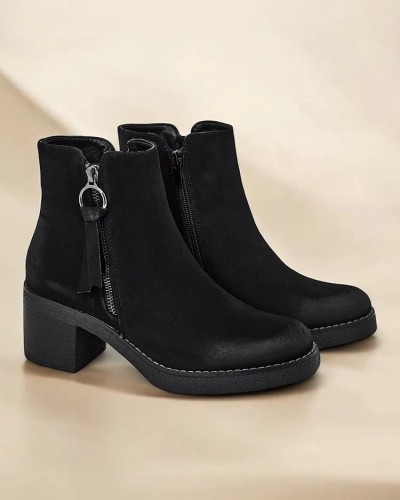 Royalfashion Dámske členkové topánky v farbe modrej hnedonation