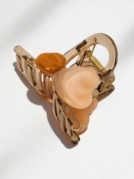 Royalfashion Sponka za lase s srcem