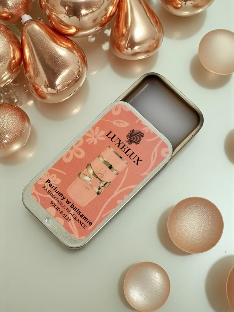 LUXELUX Solid Balm Aurelia – parfumiran balzam v kovinski posodici 10g