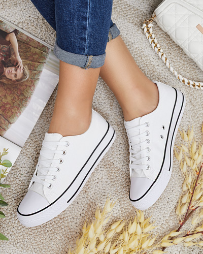 Royalfashion Dámske klasické šnurovacie tenisky Ogisea