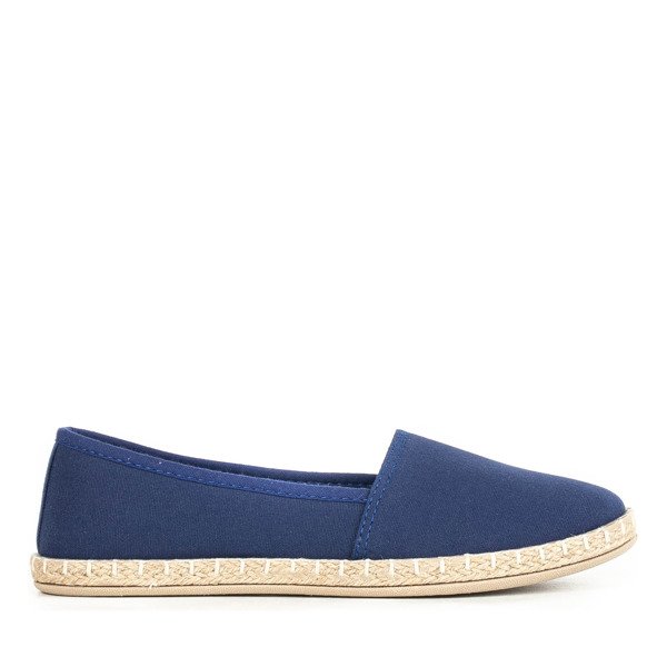 Walencia tmavě modré espadrilles - obuv