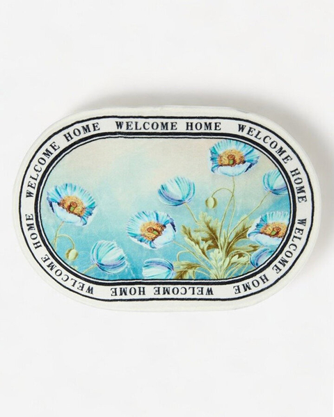 Royalfashion Farebná rohožka s kvetmi 40x60