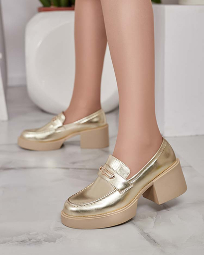 Royalfashion Dámske mokasíny na podpätku Ralbali