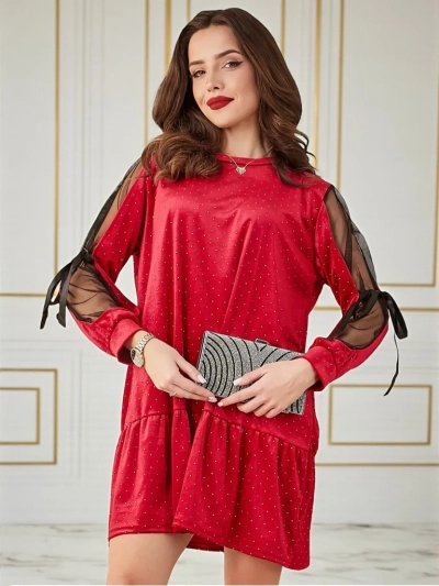 Royalfashion Dámske zamatové šaty