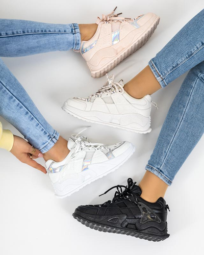 Čierne dámske športové tenisky Toshian - Obuv