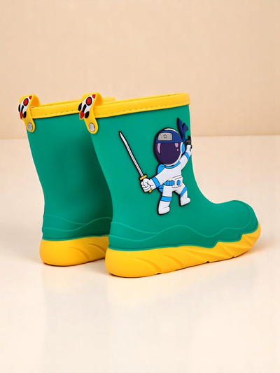 Royalfashion detské gumáky s astronautom Cosmos Boy
