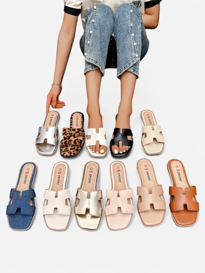 Royalfashion dámske sandále s plochou podrážkou Eval