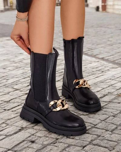 Dámske vysoké topánky Royalfashion Romur