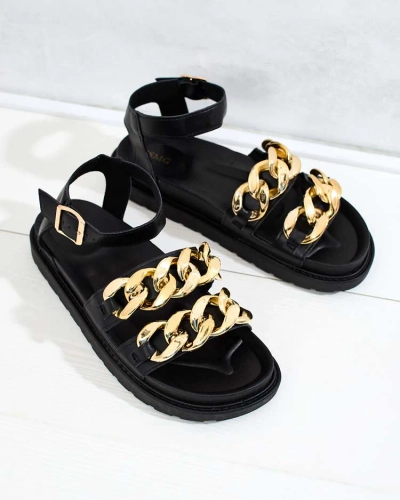 Royalfashion Dámske sandále Leo z ekokože