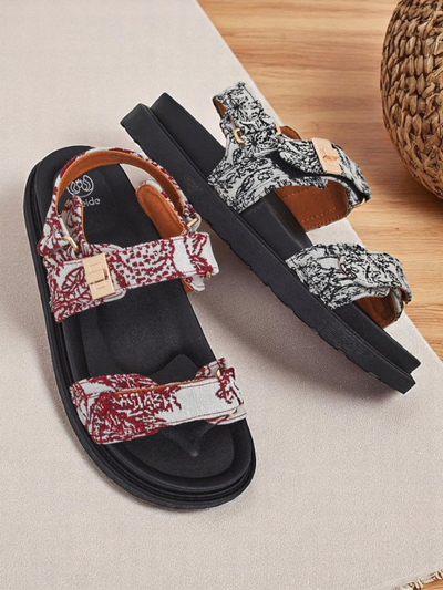 Royalfashion Dámske sandále s potlačou Aloe