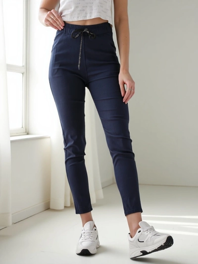 Royalfashion Bavlnené treggingy pre ženy