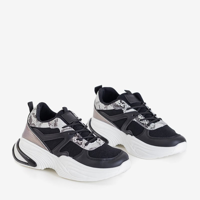 Čierna dámska športová obuv Waks - obuv