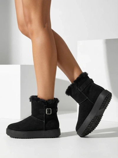 Royalfashion Kratki ženski škornji a'la za sneg Winter Crest