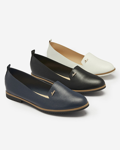 Čierne dámske mokasíny Riorica- Obuv