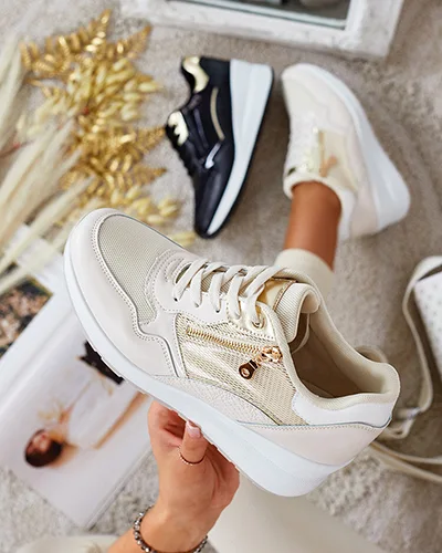 Royalfashion Dámske športové tenisky na mačacej koži Nentas