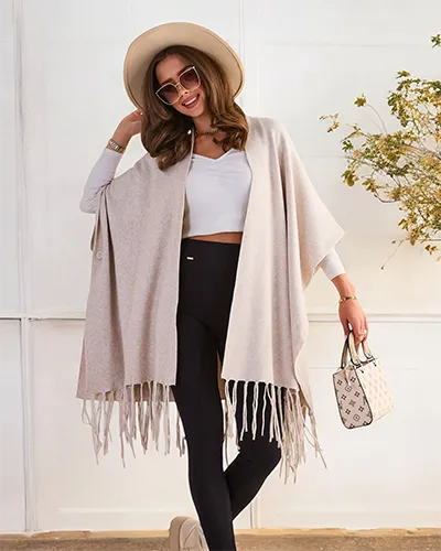 Royalfashion Dámske pončo