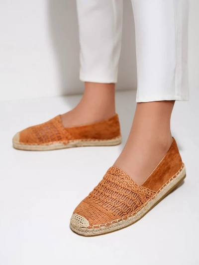 Royalfashion Ažurové dámske espadrilky Cetillad