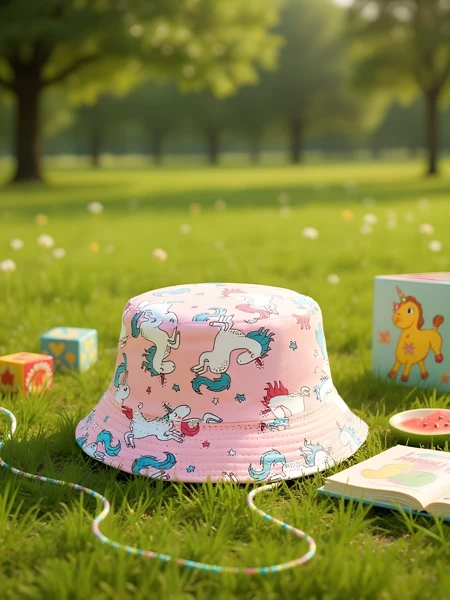 Royalfashion Detský klobúk Bucket Hat Color Splash Bucket