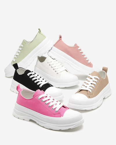 Cresoma krémové dámske športové tenisky - Obuv