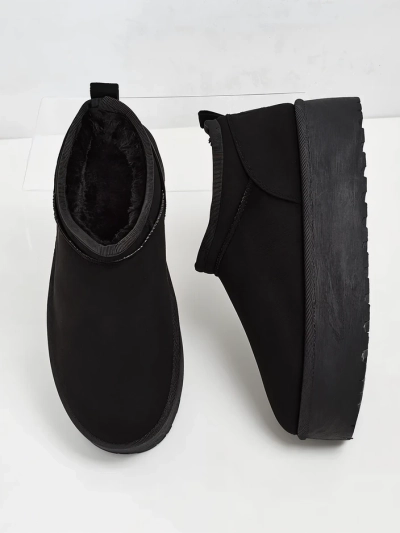 Royalfashion Dámske krátke čižmy a'la snow boots Ozozi