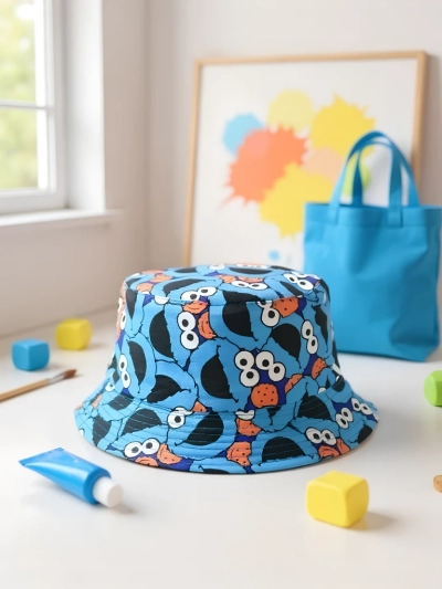 Royalfashion Detský klobúk Bucket Hat Color Splash Bucket