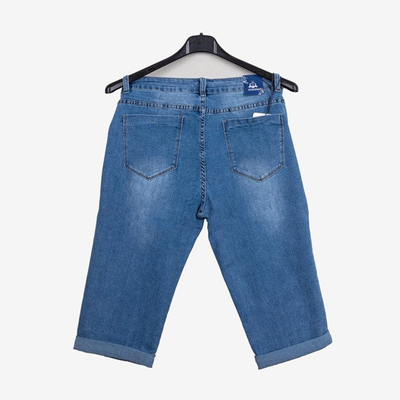 Krátké dámské riflové kalhoty - kalhoty 1