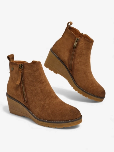 Ženski gležnarji s platformo Zarrico