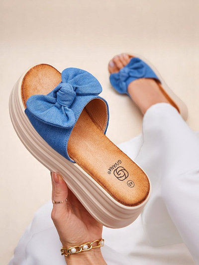Royalfashion Dámske šľapky na platforme Givan