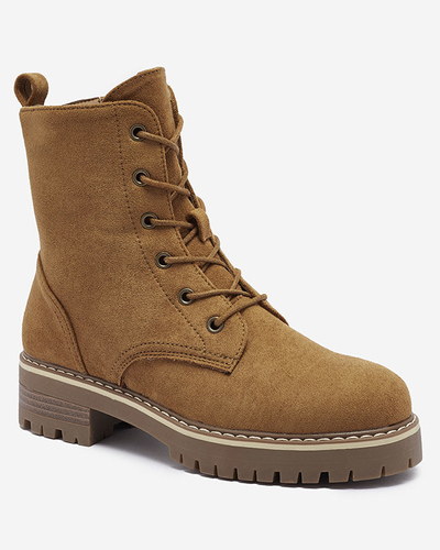 Hnedé dámske trapérky Priviea - Obuv