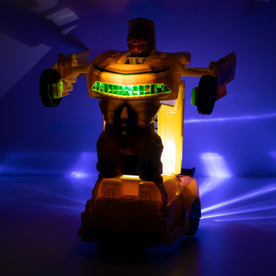 Žlté robotické auto - Hračky