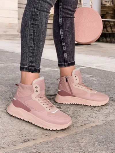 Royalfashion Zateplené dámske tenisky s kožušinou Retodaf