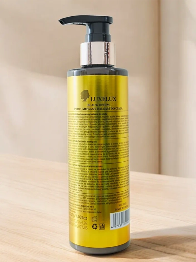 Luxelux Parfumovaný telový balzam Black Opium 220 g