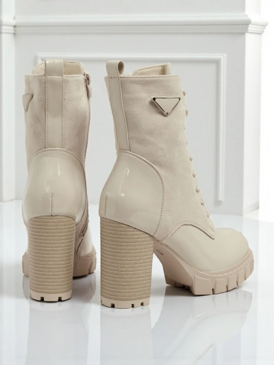 Ženski gležnarji iz eko semiša s peto Event Bramble