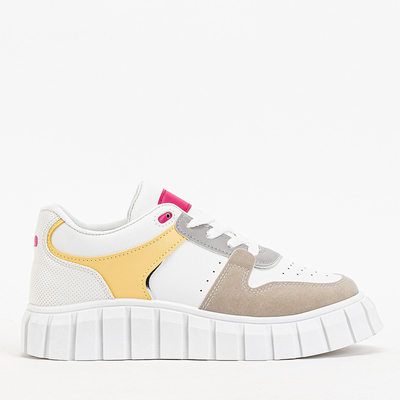 Béžovo-biela dámska športová obuv Nortelo - Obuv