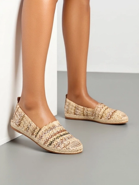 Royalfashion Dámske tkané espadrily Asadaca