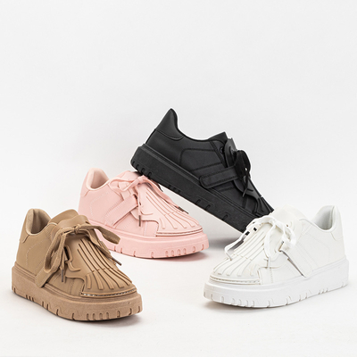 OUTLET Dámske biele športové tenisky Sumikoa - Obuv