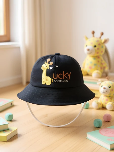 Royalfashion Detský klobúk Bucket Hat Happy Patches