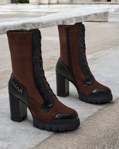 Royalfashion Dámske čižmy na podpätku Worce